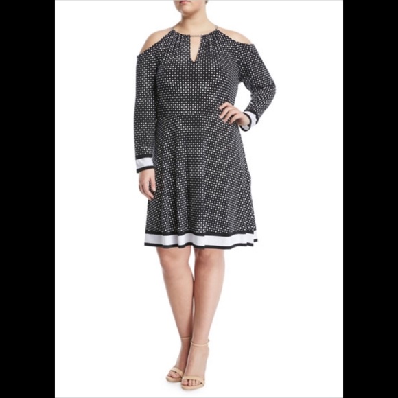 Michael Kors Dresses & Skirts - Michael Kors Women’s Polka-Dot Chain-Neck Dress